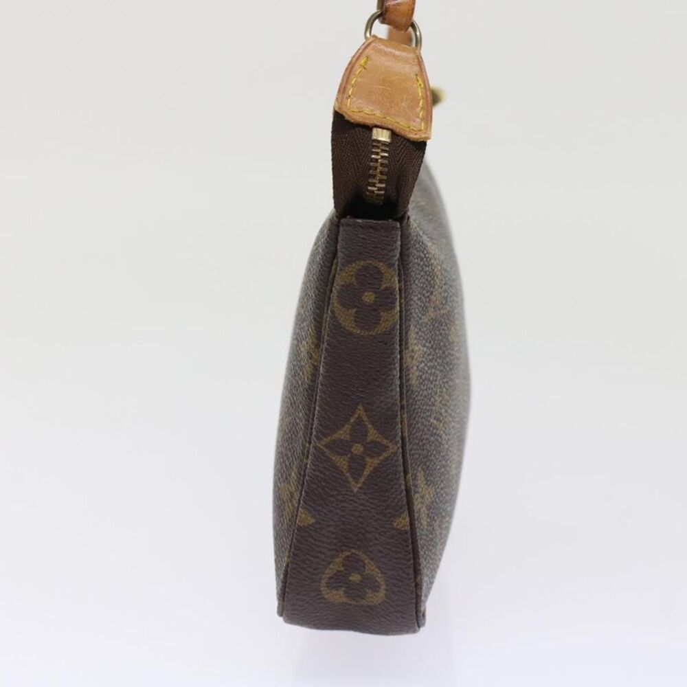 Louis Vuitton Pochette Accessoires Brown Canvas Clutch Bag (Pre-Owned) - Picture 9 of 12
